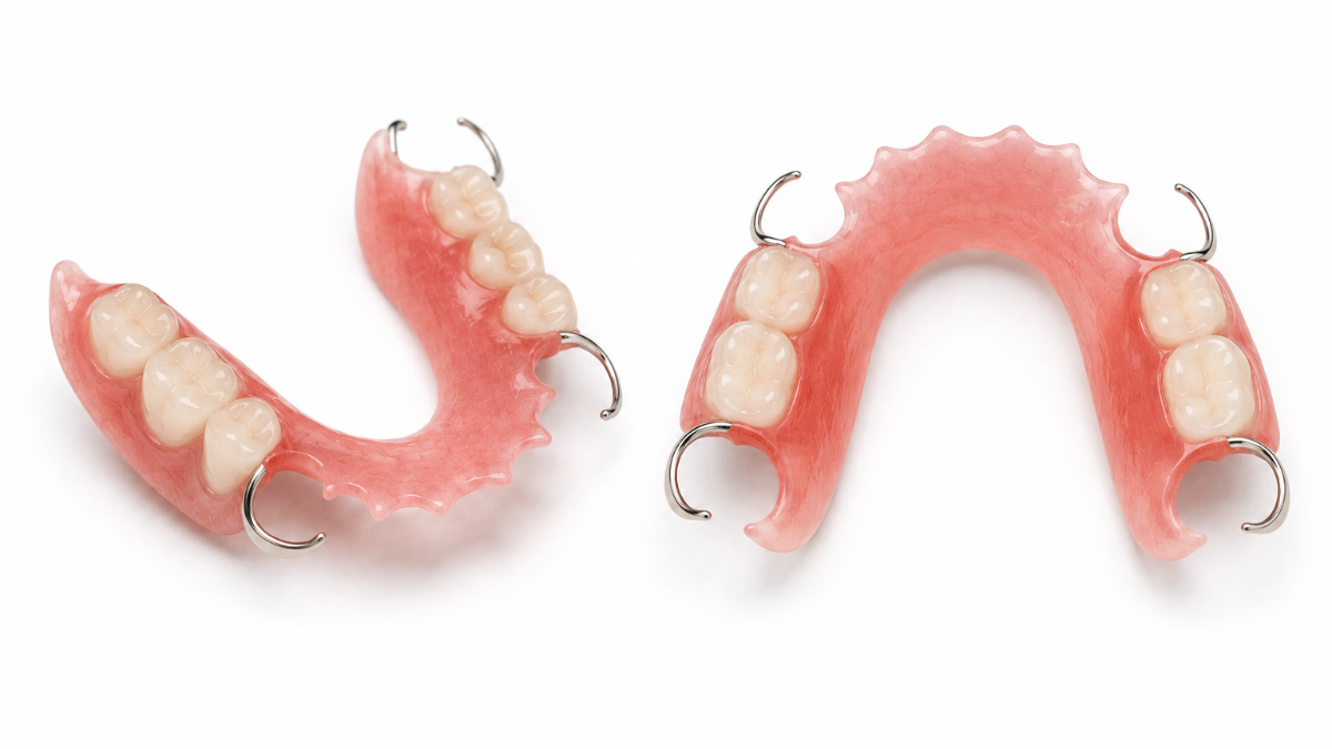 Acrylic partial dentures