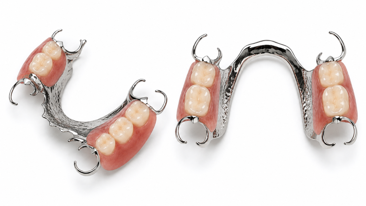 Chrome partial dentures